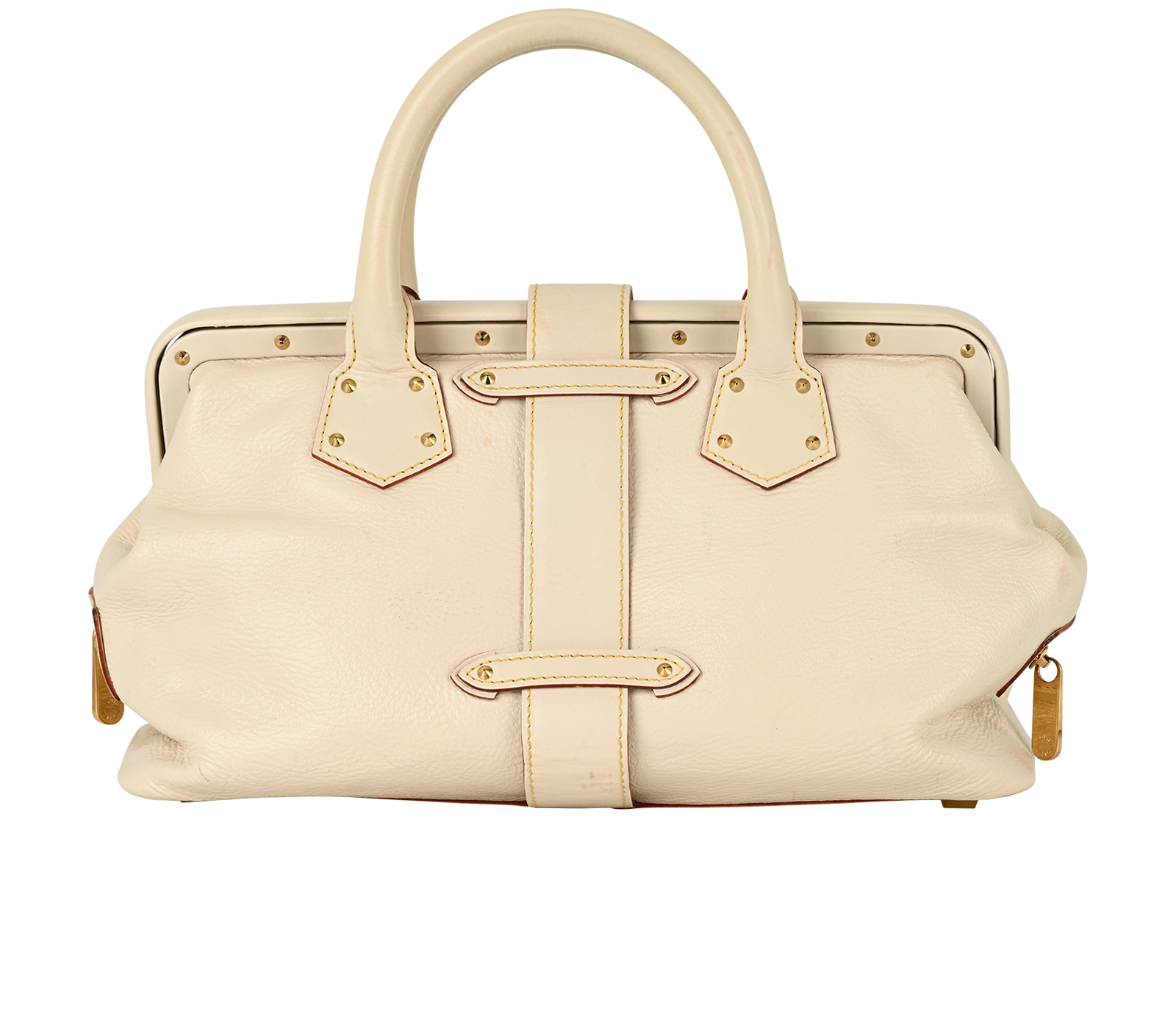 L'Ingenieux, &pound;450, Handbags, Cream, Leather, Back view